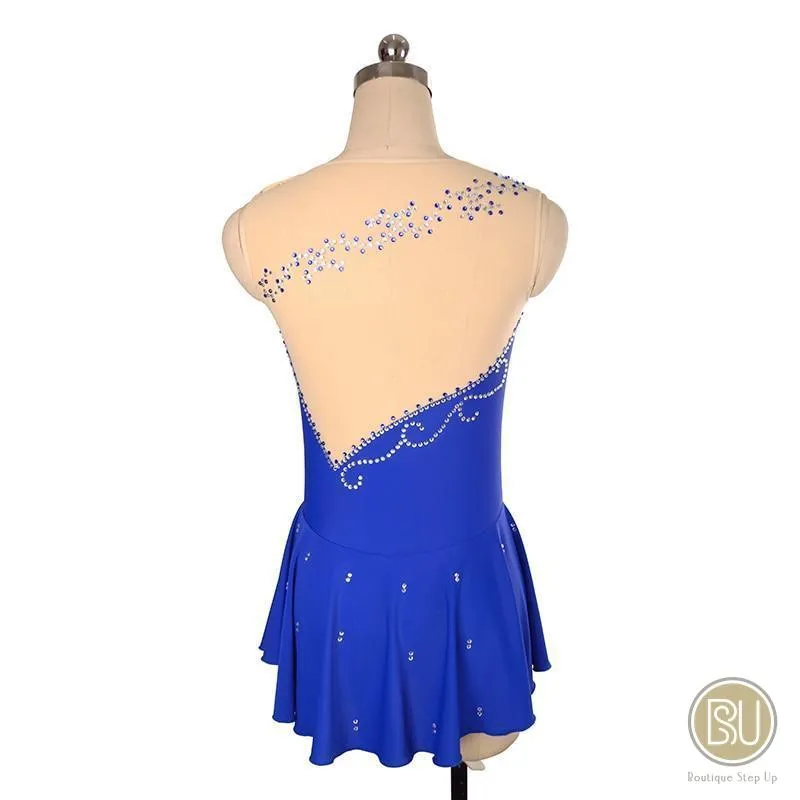 Competition Skating Dress Sleeveless Lycra Available in 10  Colors