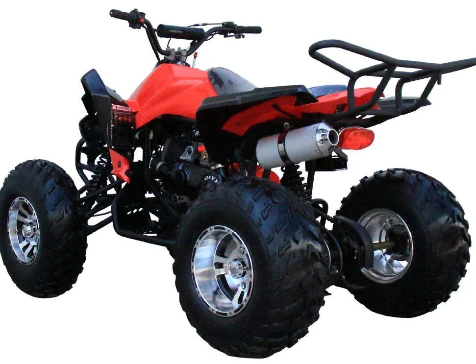 Coolster 3200S, Sports Style, Adult ATV, Alloy Rims, Automatic with reverse, Wider front end, Front and rear  brakes, Electric Start