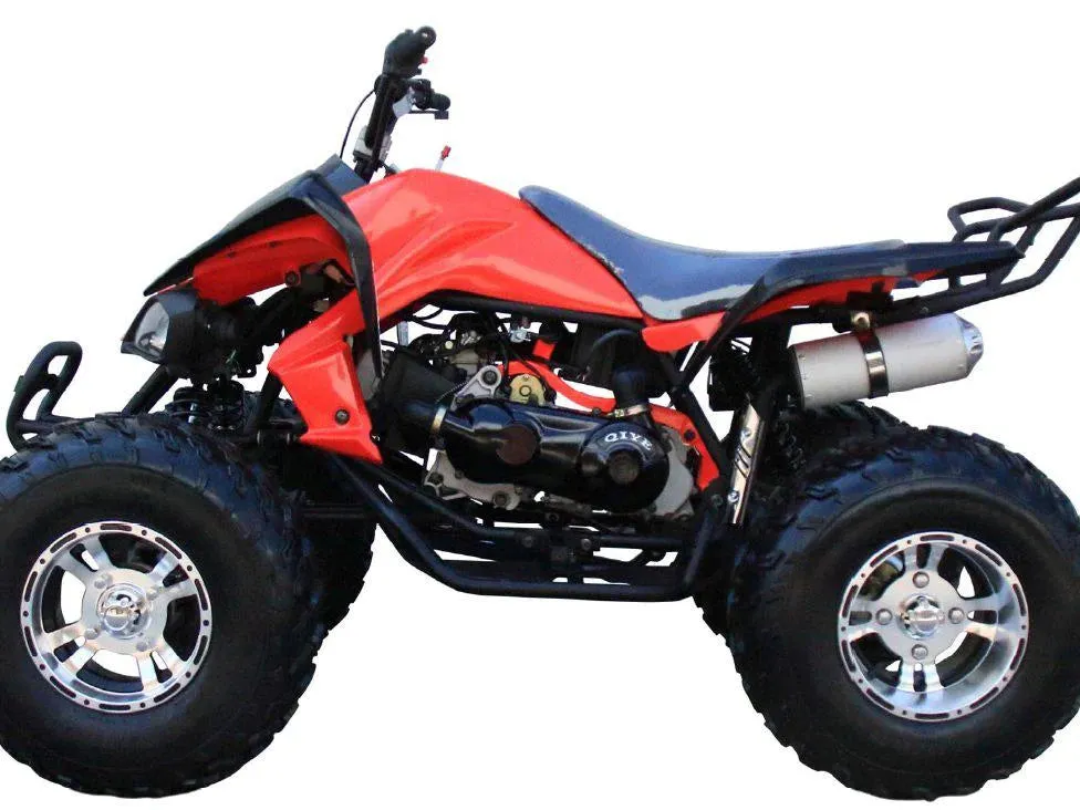 Coolster 3200S, Sports Style, Adult ATV, Alloy Rims, Automatic with reverse, Wider front end, Front and rear  brakes, Electric Start