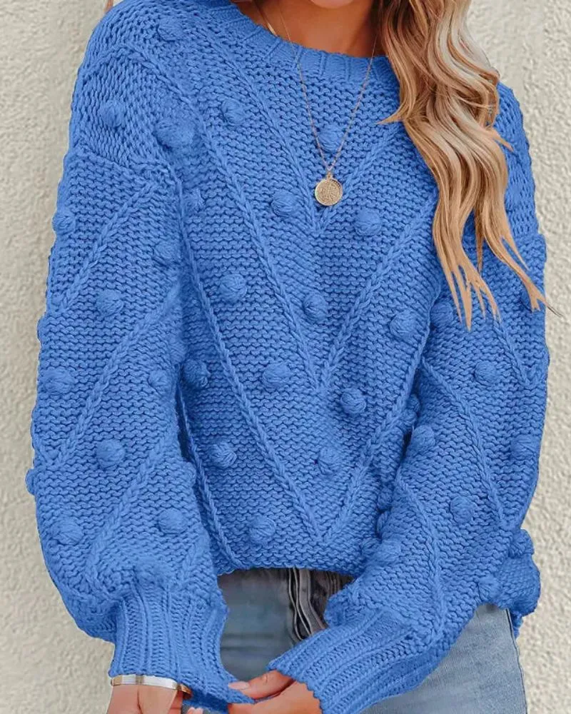Ivyshape | Casual Knitted Sweater