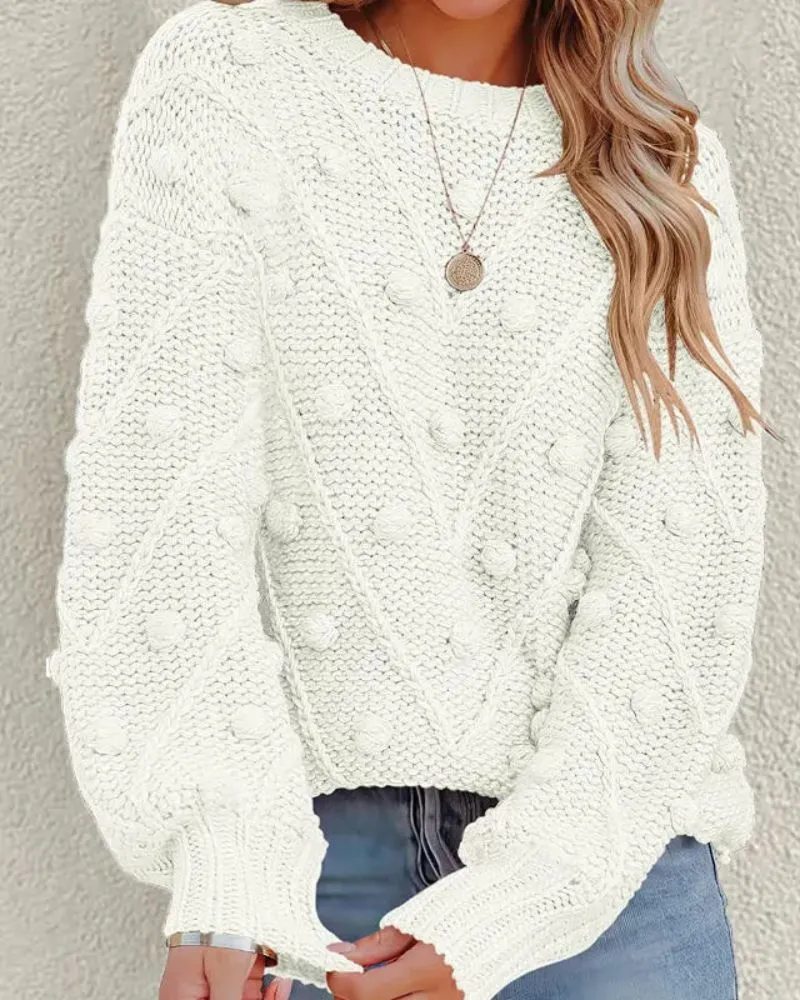 Ivyshape | Casual Knitted Sweater