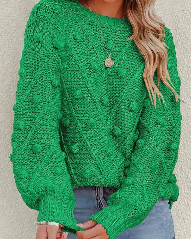 Ivyshape | Casual Knitted Sweater