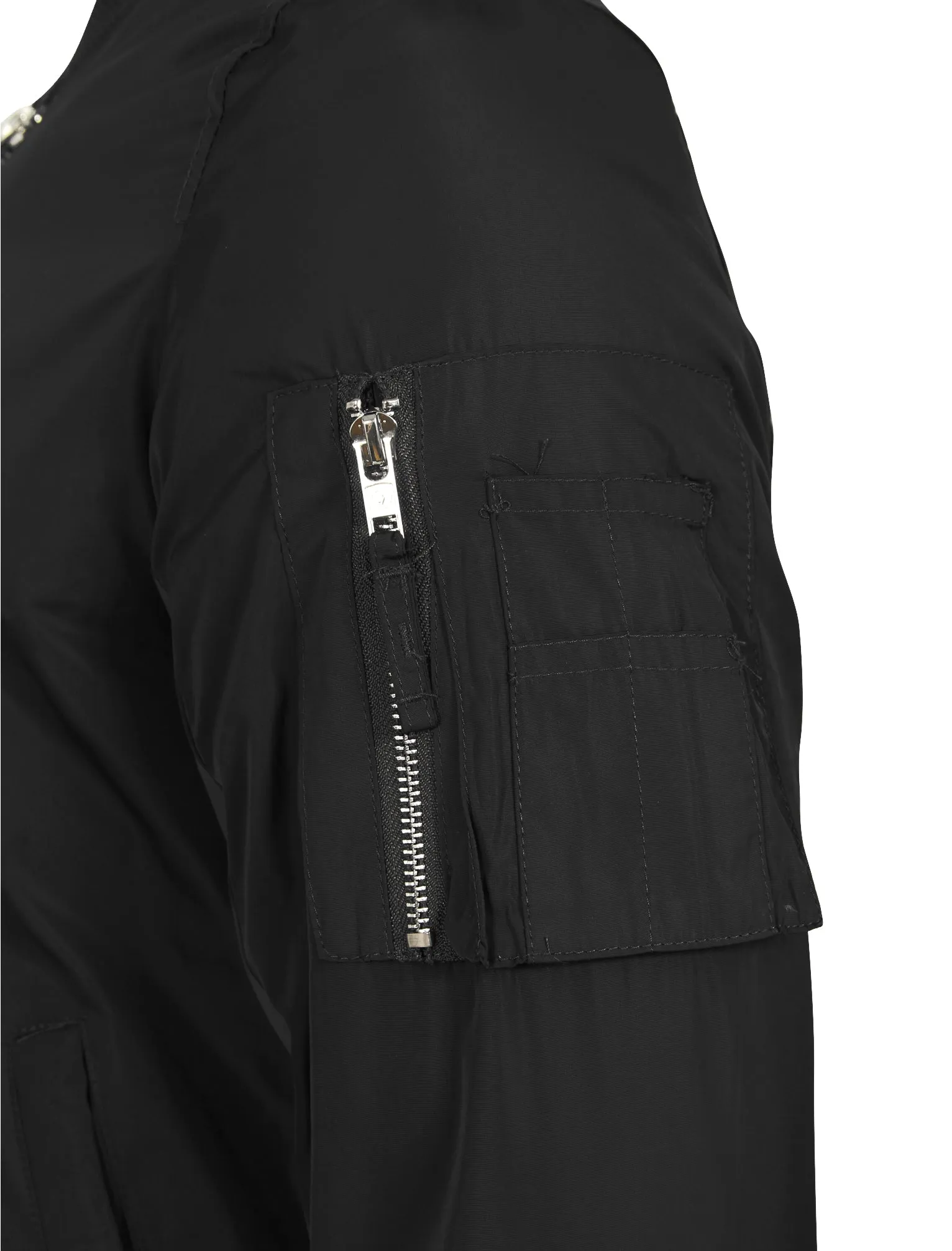 Kardos Bomber Jacket in Black - Dissident