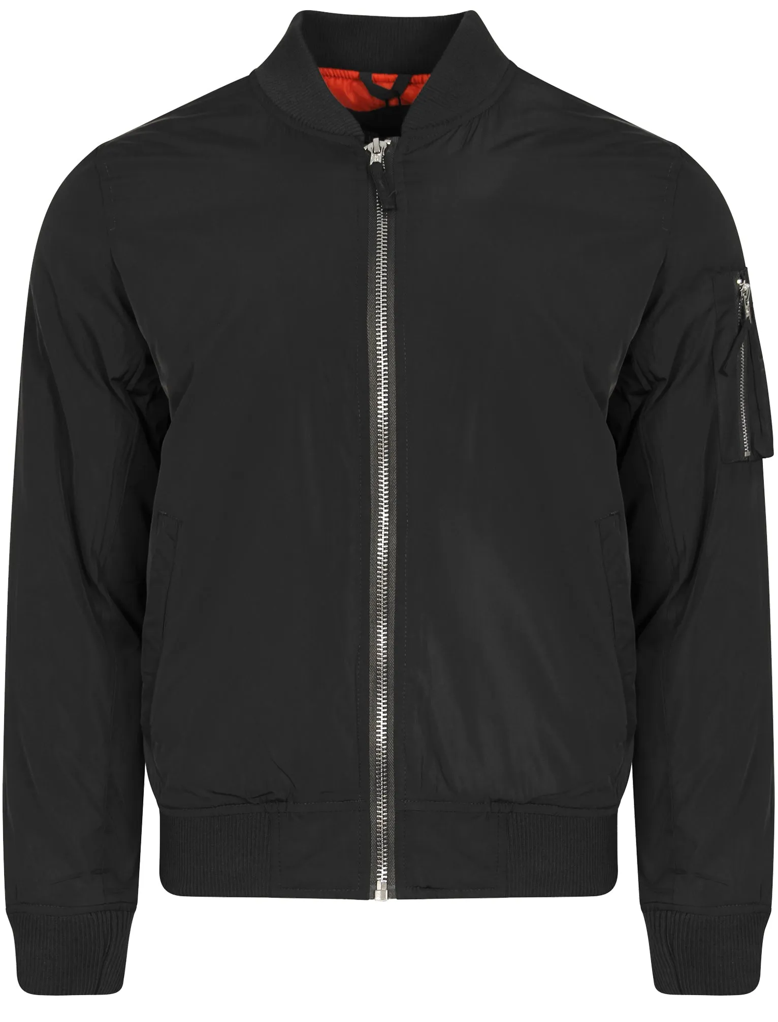 Kardos Bomber Jacket in Black - Dissident