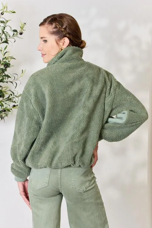 Mountainside Moment Zip Up Collared Jacket