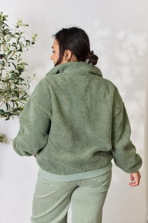 Mountainside Moment Zip Up Collared Jacket
