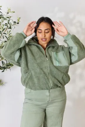 Mountainside Moment Zip Up Collared Jacket