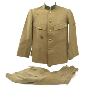 Original Imperial Japanese 1925 Dated 5th Cavalry Regiment Type 5 Enlisted Uniform