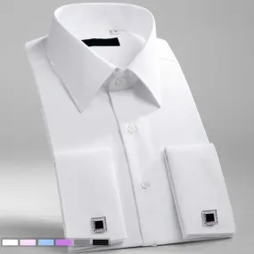 The Manzo Long Sleeve Formal Business Buttons Shirts
