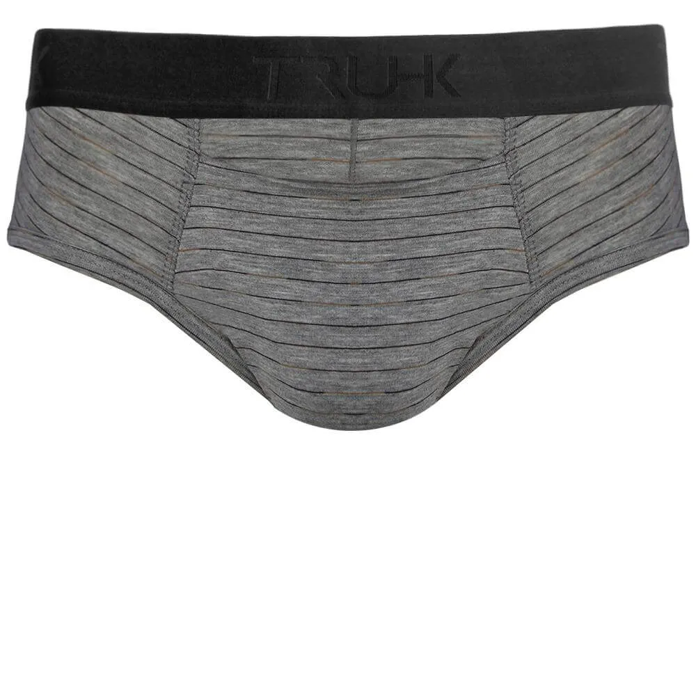 TRUHK - BLACK BRIEF STP/PACKING UNDERWEAR