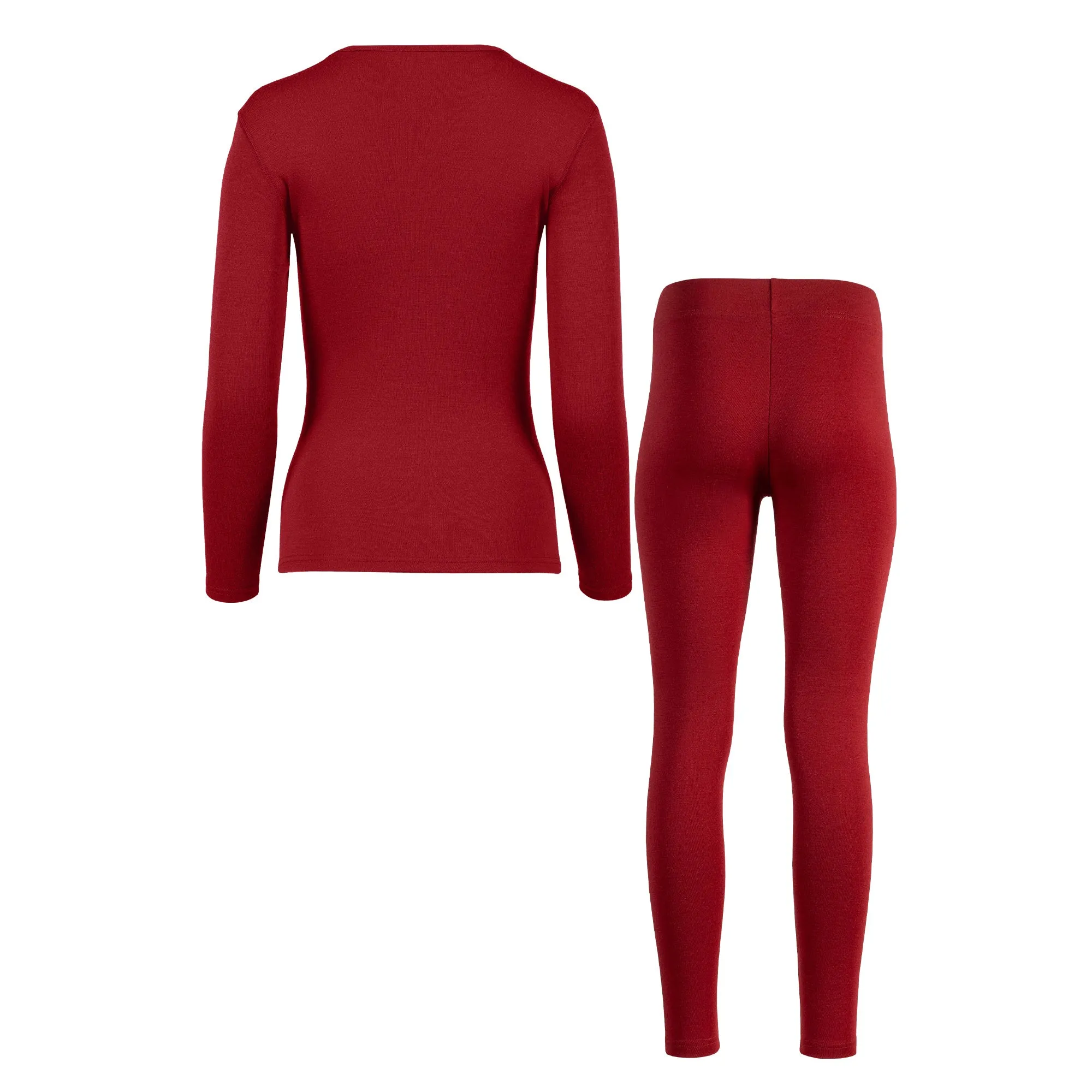 Women's 250 Long Sleeve & Leggings 2-Piece Royal Cherry